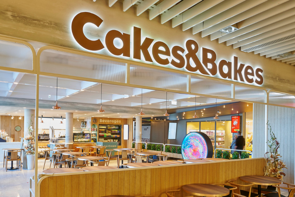 Cakes&Bakes kafejnīca lidostā "Rīga"