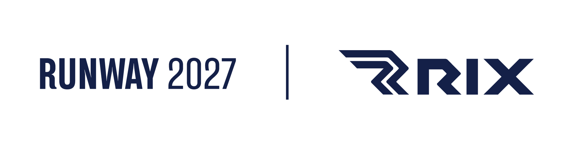 RIX Runway 2027 logo